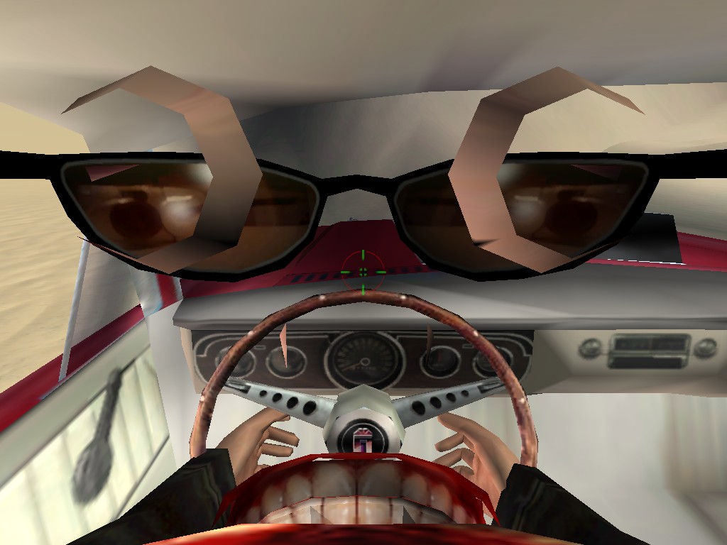 First person view in cars looks like this