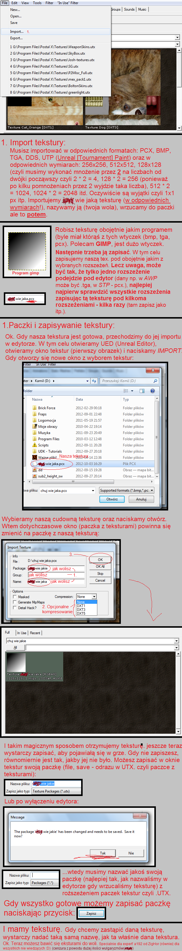 Tutorial o teksturach.